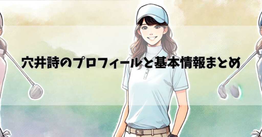 穴井詩のプロフィールと基本情報まとめ